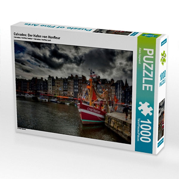 Calvados: Der Hafen von Honfleur (Puzzle), Alain Gaymard