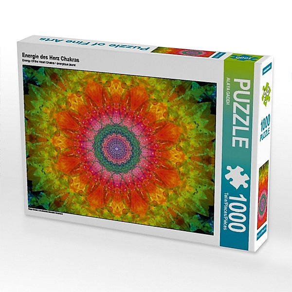 Calvendo Puzzle CALVENDO Glaube - Energie des Herz Chakras (Puzzle), Alaya Gadeh