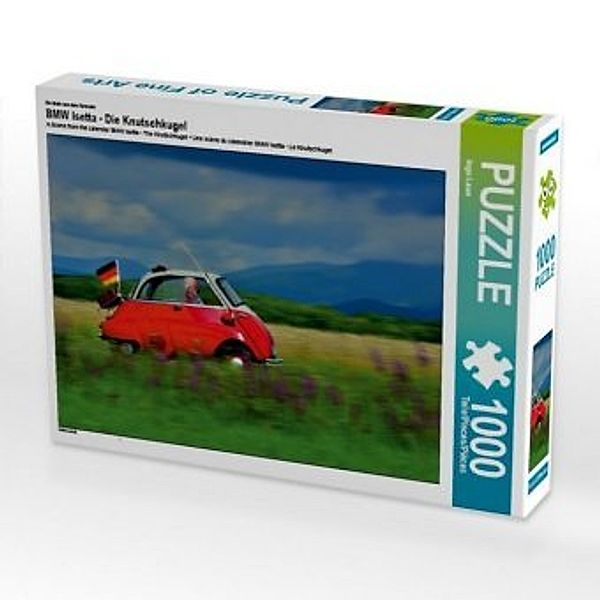 CALVENDO Puzzle BMW Isetta - Die Knutschkugel 1000 Teile Lege-Größe 64 x 48 cm Foto-Puzzle Bild von Ingo Laue, Calvendo