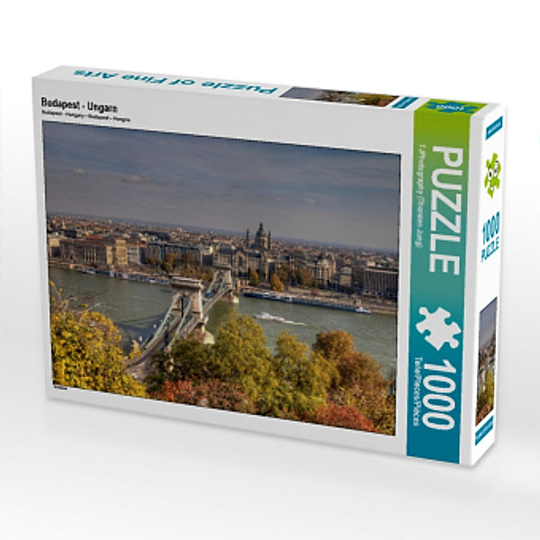 CALVENDO Puzzle Budapest - Ungarn 1000 Teile Lege-Größe 64 x 48 cm Foto-Puzzle Bild von TJPhotography (Thorsten Jung), Calvendo