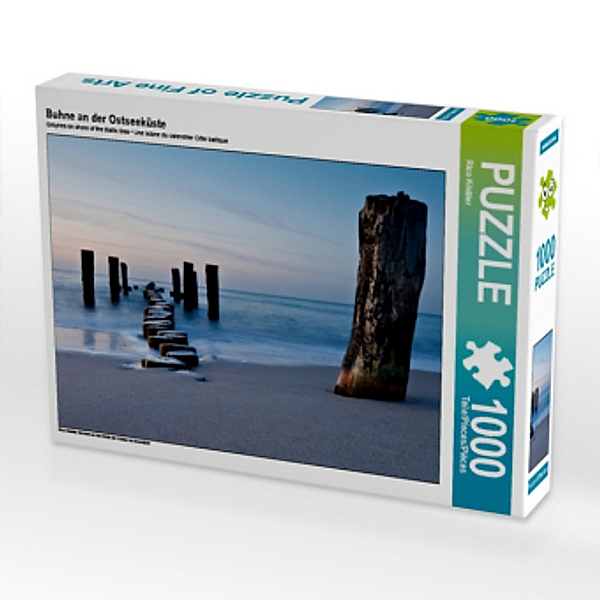 CALVENDO Puzzle Buhne an der Ostseeküste 1000 Teile Lege-Größe 64 x 48 cm Foto-Puzzle Bild von Rico Ködder, Calvendo