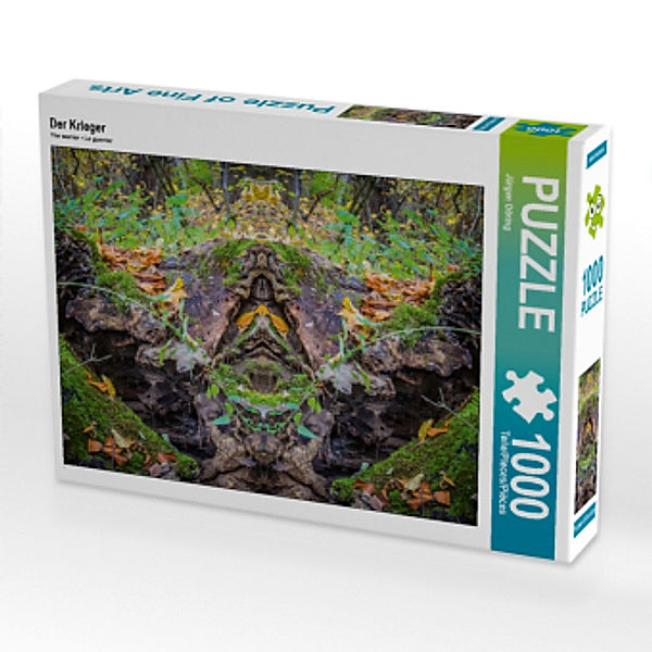 CALVENDO Puzzle Der Krieger 1000 Teile Lege-Größe 64 x 48 cm Foto-Puzzle Bild von Jürgen Döring, Calvendo