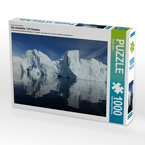 CALVENDO Puzzle Die Antarktis / CH-Version 1000 Teile Lege-Größe 64 x 48 cm Foto-Puzzle Bild von Roland Brack, Calvendo