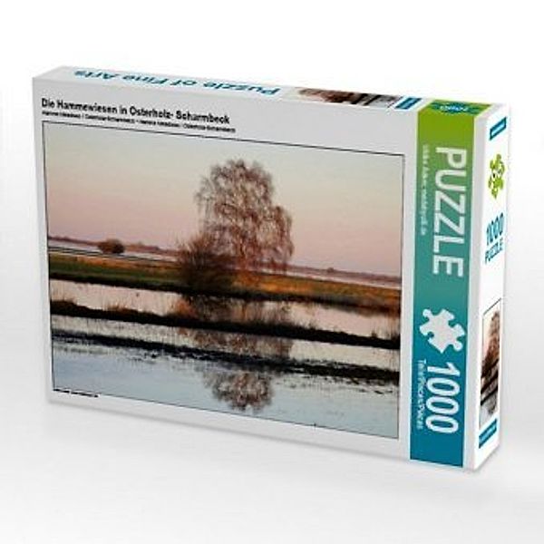 CALVENDO Puzzle Die Hammewiesen in Osterholz- Scharmbeck 1000 Teile Lege-Größe 64 x 48 cm Foto-Puzzle Bild von Ulrike Ad, Calvendo