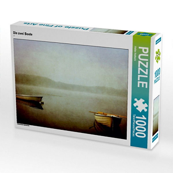 CALVENDO Puzzle Die zwei Boote 1000 Teile Lege-Größe 64 x 48 cm Foto-Puzzle Bild von Heike Hultsch, Calvendo