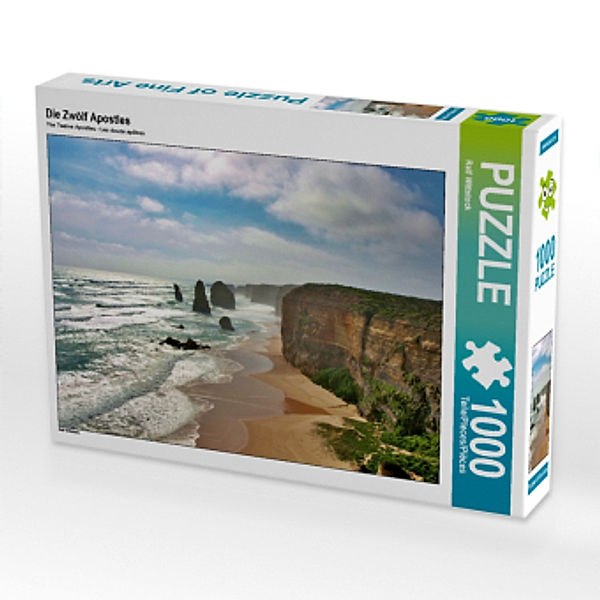 CALVENDO Puzzle Die Zwölf Apostles 1000 Teile Lege-Größe 64 x 48 cm Foto-Puzzle Bild von Ralf Wittstock, Calvendo