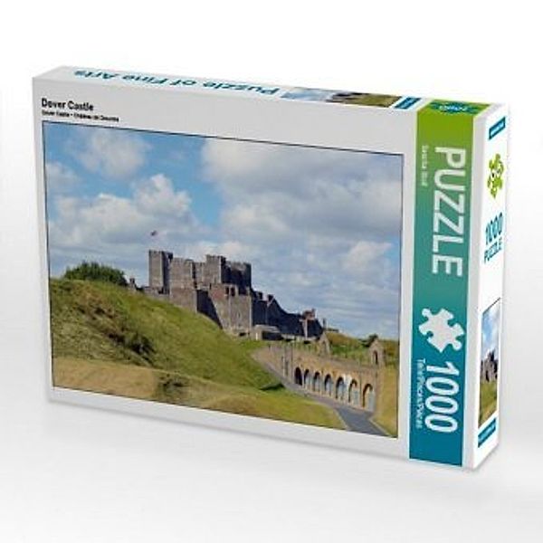 CALVENDO Puzzle Dover Castle 1000 Teile Lege-Größe 64 x 48 cm Foto-Puzzle Bild von Sascha Stoll, Calvendo