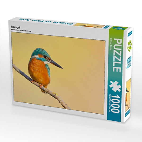 CALVENDO Puzzle Eisvogel 1000 Teile Lege-Größe 64 x 48 cm Foto-Puzzle Bild von Wilfried Martin, Calvendo