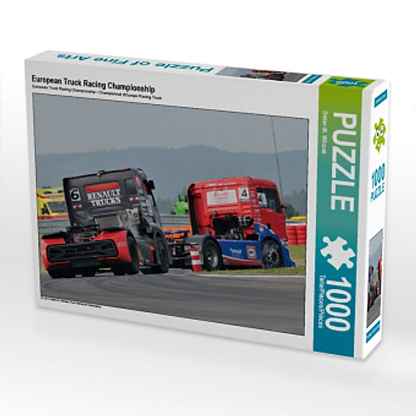 CALVENDO Puzzle European Truck Racing Championship 1000 Teile Lege-Größe 64 x 48 cm Foto-Puzzle Bild von Dieter-M. Wilcz, Calvendo