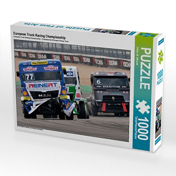 CALVENDO Puzzle European Truck Racing Championship 1000 Teile Lege-Größe 64 x 48 cm Foto-Puzzle Bild von Dieter-M. Wilcz, Calvendo