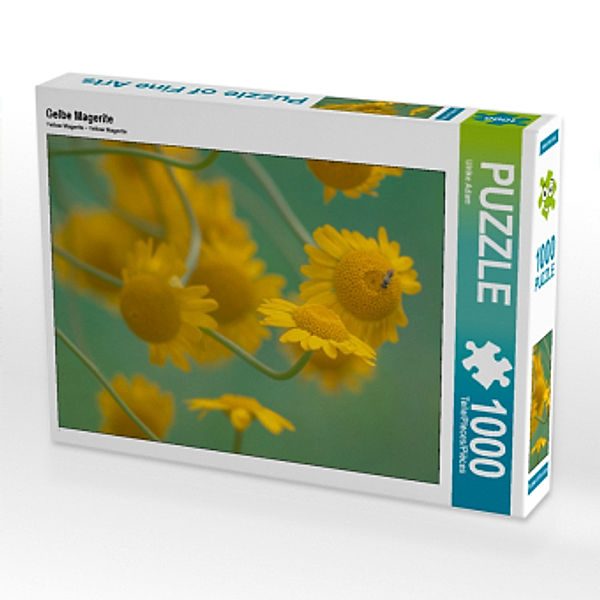 CALVENDO Puzzle Gelbe Magerite 1000 Teile Lege-Größe 64 x 48 cm Foto-Puzzle Bild von Ulrike Adam, Calvendo