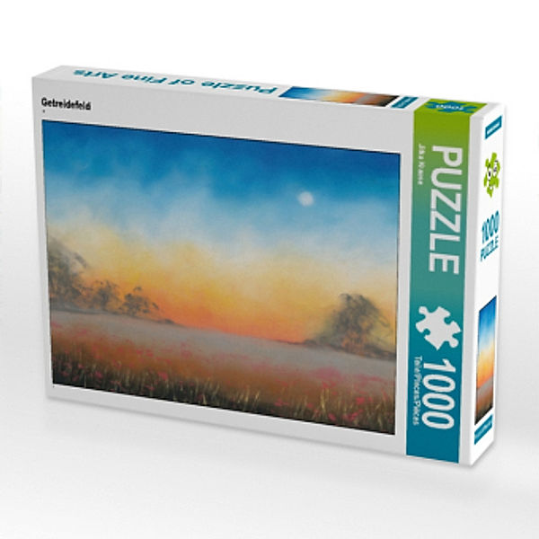 CALVENDO Puzzle Getreidefeld 1000 Teile Lege-Größe 64 x 48 cm Foto-Puzzle Bild von Jitka Krause, Calvendo