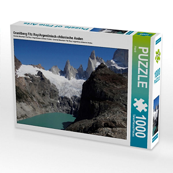 CALVENDO Puzzle Granitberg Fitz Roy/Argentinisch-chilenische Anden 1000 Teile Lege-Größe 64 x 48 cm Foto-Puzzle Bild von, Calvendo