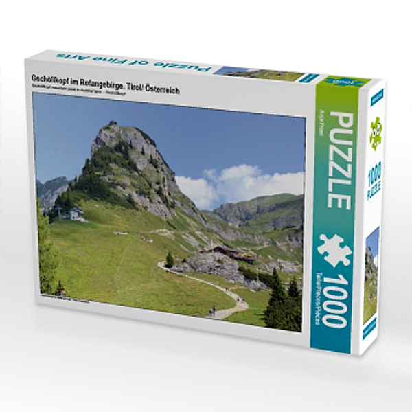 CALVENDO Puzzle Gschöllkopf im Rofangebirge. Tirol/ Österreich 1000 Teile Lege-Größe 64 x 48 cm Foto-Puzzle Bild von Anj, Calvendo