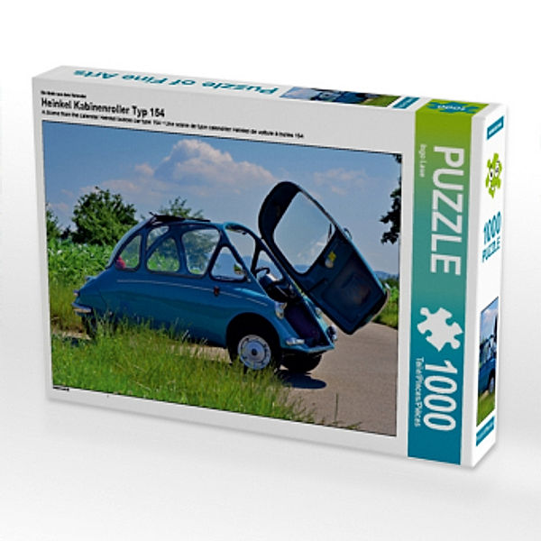 CALVENDO Puzzle Heinkel Kabinenroller Typ 154 1000 Teile Lege-Größe 64 x 48 cm Foto-Puzzle Bild von Ingo Laue, Calvendo