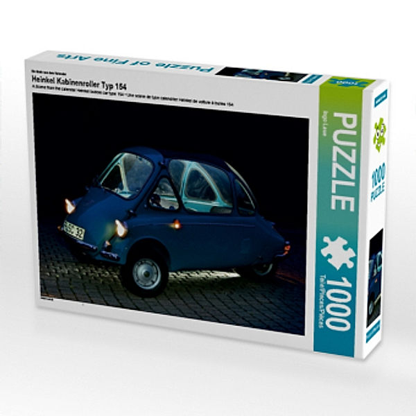 CALVENDO Puzzle Heinkel Kabinenroller Typ 154 1000 Teile Lege-Größe 64 x 48 cm Foto-Puzzle Bild von Ingo Laue, Calvendo