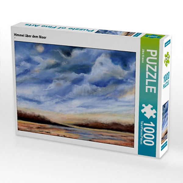 CALVENDO Puzzle Himmel über dem Moor 1000 Teile Lege-Größe 64 x 48 cm Foto-Puzzle Bild von Jitka Krause, Calvendo