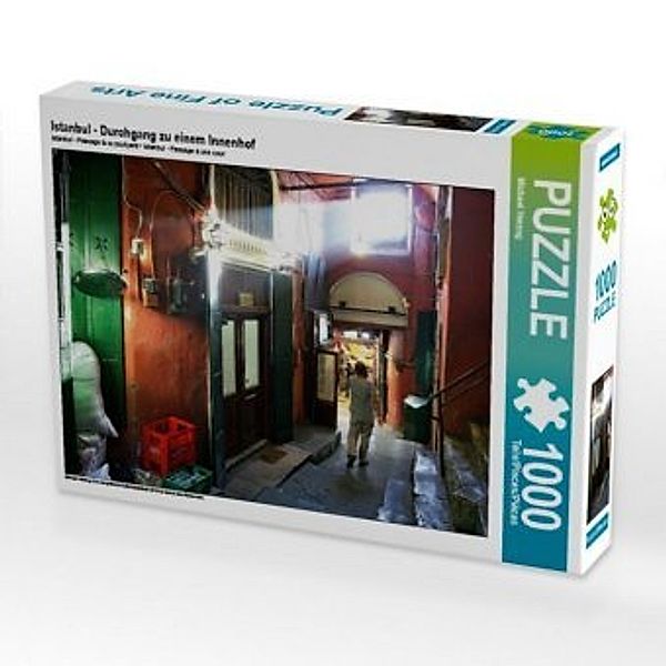 CALVENDO Puzzle Istanbul - Durchgang zu einem Innenhof 1000 Teile Lege-Größe 64 x 48 cm Foto-Puzzle Bild von Michael Her, Calvendo