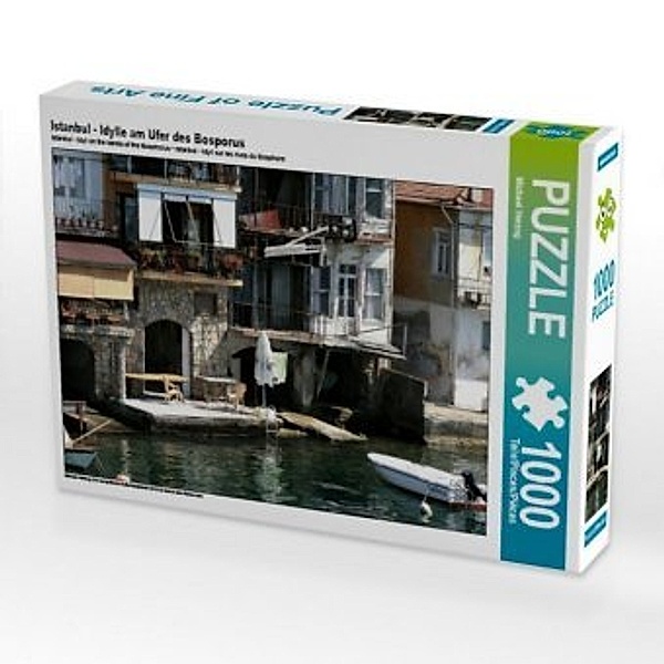 CALVENDO Puzzle Istanbul - Idylle am Ufer des Bosporus 1000 Teile Lege-Größe 64 x 48 cm Foto-Puzzle Bild von Michael Her, Calvendo