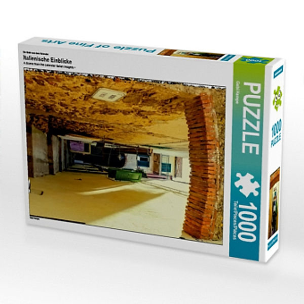 CALVENDO Puzzle Italienische Einblicke 1000 Teile Lege-Größe 48 x 64 cm Foto-Puzzle Bild von Gabi Hampe, Calvendo