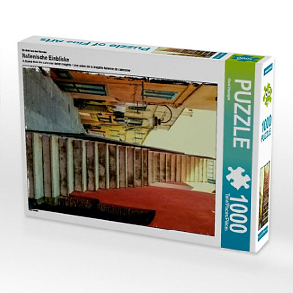 CALVENDO Puzzle Italienische Einblicke 1000 Teile Lege-Größe 48 x 64 cm Foto-Puzzle Bild von Gabi Hampe, Calvendo