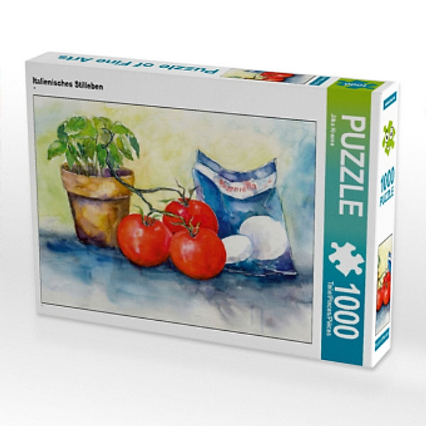 CALVENDO Puzzle Italienisches Stilleben 1000 Teile Lege-Größe 64 x 48 cm Foto-Puzzle Bild von Jitka Krause, Calvendo