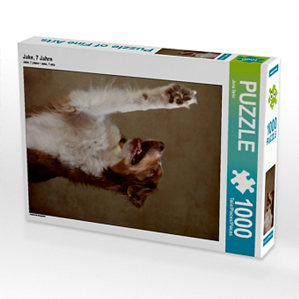 CALVENDO Puzzle Jake, 7 Jahre 1000 Teile Lege-Größe 48 x 64 cm Foto-Puzzle Bild von Jana Behr, Calvendo
