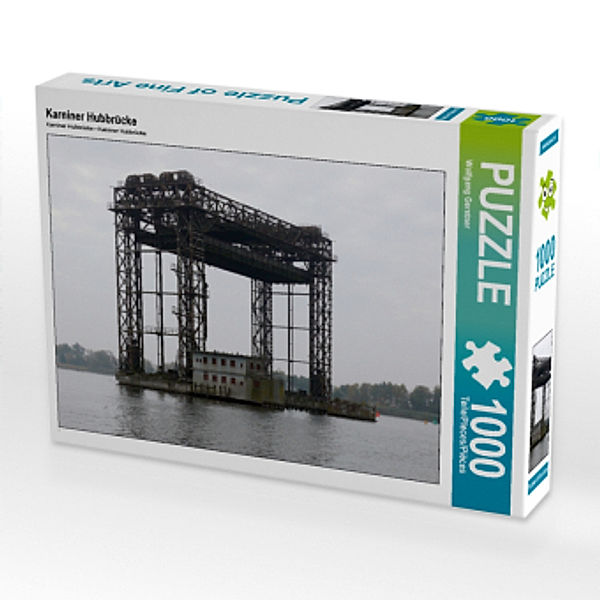 CALVENDO Puzzle Karniner Hubbrücke 1000 Teile Lege-Größe 64 x 48 cm Foto-Puzzle Bild von Wolfgang Gerstner, Calvendo