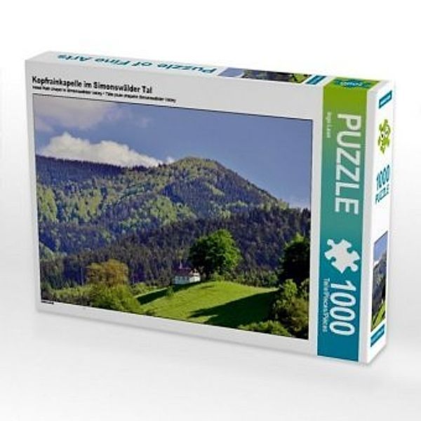 CALVENDO Puzzle Kopfrainkapelle im Simonswälder Tal 1000 Teile Lege-Größe 64 x 48 cm Foto-Puzzle Bild von Ingo Laue, Calvendo