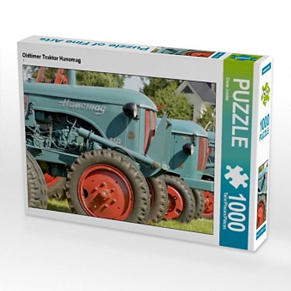 CALVENDO Puzzle Oldtimer Traktor Hanomag 1000 Teile Lege-Größe 64 x 48 cm Foto-Puzzle Bild von Diane Jordan, Calvendo