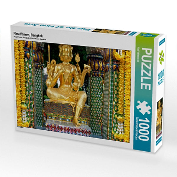 CALVENDO Puzzle Phra Phrom, Bangkok 1000 Teile Lege-Größe 64 x 48 cm Foto-Puzzle Bild von Ralf Wittstock, Calvendo