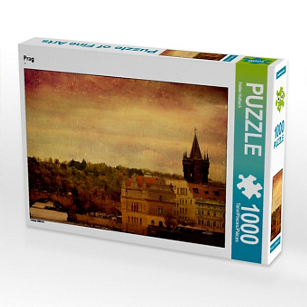 CALVENDO Puzzle Prag 1000 Teile Lege-Größe 64 x 48 cm Foto-Puzzle Bild von Heike Hultsch, Calvendo