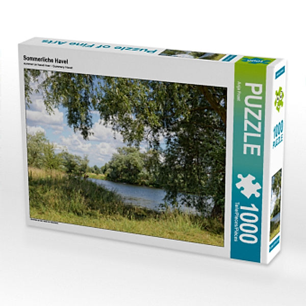 CALVENDO Puzzle Sommerliche Havel 1000 Teile Lege-Größe 64 x 48 cm Foto-Puzzle Bild von Anja Frost, Calvendo