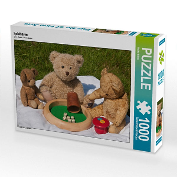CALVENDO Puzzle Spielbären 1000 Teile Lege-Größe 64 x 48 cm Foto-Puzzle Bild von Meike Bölts, Calvendo