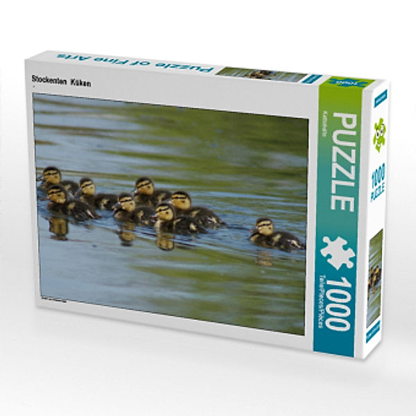 CALVENDO Puzzle Stockenten Küken 1000 Teile Lege-Größe 64 x 48 cm Foto-Puzzle Bild von Kattobello, Calvendo