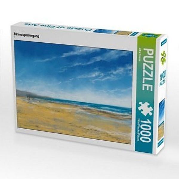 CALVENDO Puzzle Strandspaziergang 1000 Teile Lege-Größe 64 x 48 cm Foto-Puzzle Bild von Jitka Krause, Calvendo