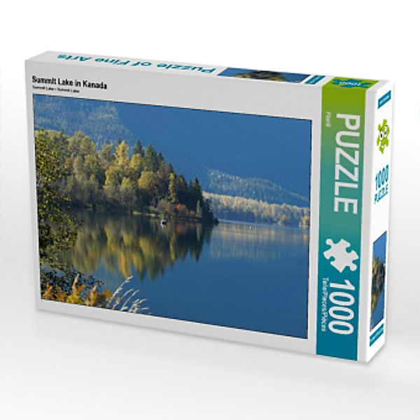 CALVENDO Puzzle Summit Lake in Kanada 1000 Teile Lege-Größe 64 x 48 cm Foto-Puzzle Bild von Flori0, Calvendo