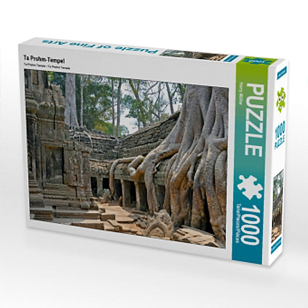 CALVENDO Puzzle Ta Prohm-Tempel 1000 Teile Lege-Größe 64 x 48 cm Foto-Puzzle Bild von Harry Müller, Calvendo