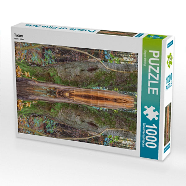 CALVENDO Puzzle Totem 1000 Teile Lege-Größe 48 x 64 cm Foto-Puzzle Bild von Jürgen Döring, Calvendo