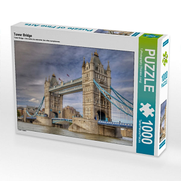 CALVENDO Puzzle Tower Bridge 1000 Teile Lege-Größe 64 x 48 cm Foto-Puzzle Bild von TJPhotography (Thorsten Jung), Calvendo