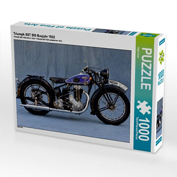 CALVENDO Puzzle Triumph SST 500 Baujahr 1932 1000 Teile Lege-Größe 64 x 48 cm Foto-Puzzle Bild von Ingo Laue, Calvendo