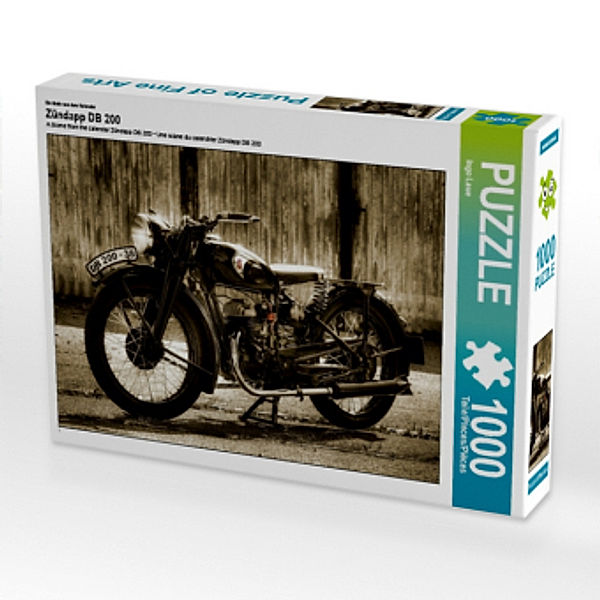 CALVENDO Puzzle Zündapp DB 200 1000 Teile Lege-Größe 64 x 48 cm Foto-Puzzle Bild von Ingo Laue, Calvendo