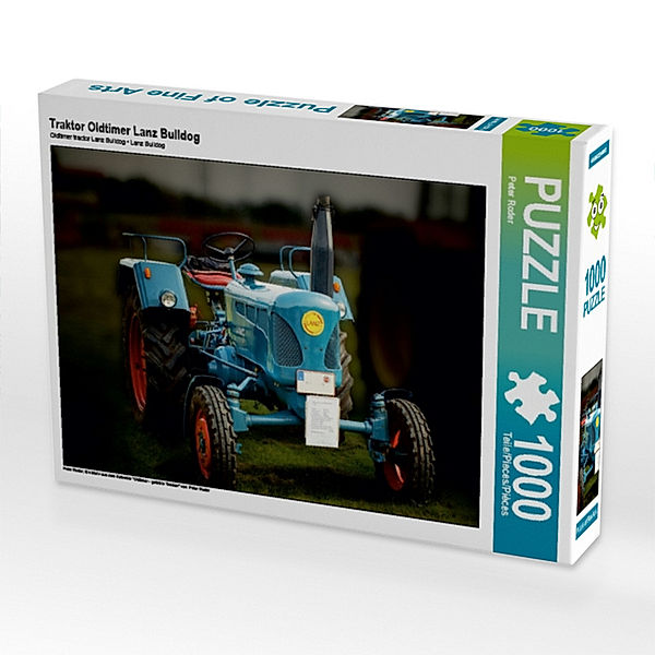 Calvendo Puzzle CALVENDO Technologie - Traktor Oldtimer Lanz Bulldog (Puzzle), Peter Roder