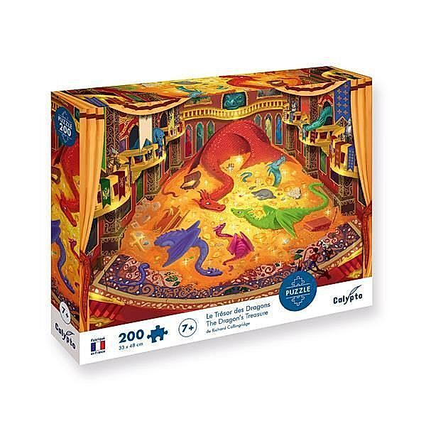 Carletto Deutschland, Calypto Calypto Drachenschatz 200 Teile Puzzle