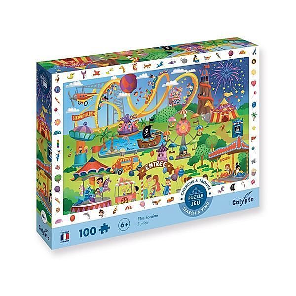 Carletto Deutschland, Calypto Calypto Jahrmarkt 100 XL Teile Puzzle