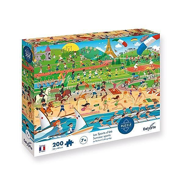 Carletto Deutschland, Calypto Calypto Sommersport 200 Teile Puzzle