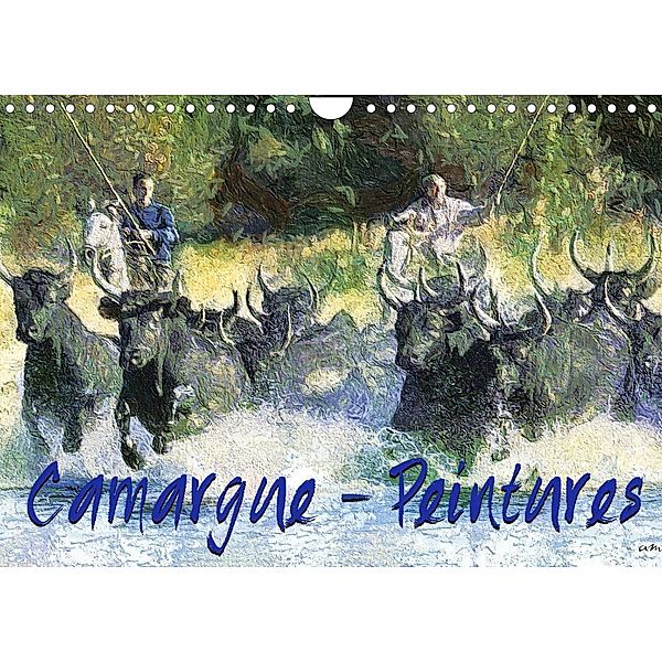 Camargue - Peintures (Calendrier mural 2023 DIN A4 horizontal), Sudpastel