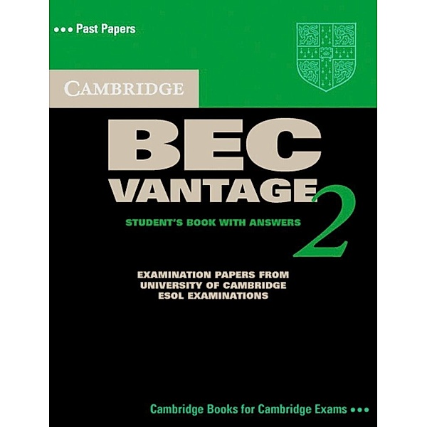 Cambridge Books for Cambridge Exams / Cambridge BEC, Vantage 2, Student's Book with answers