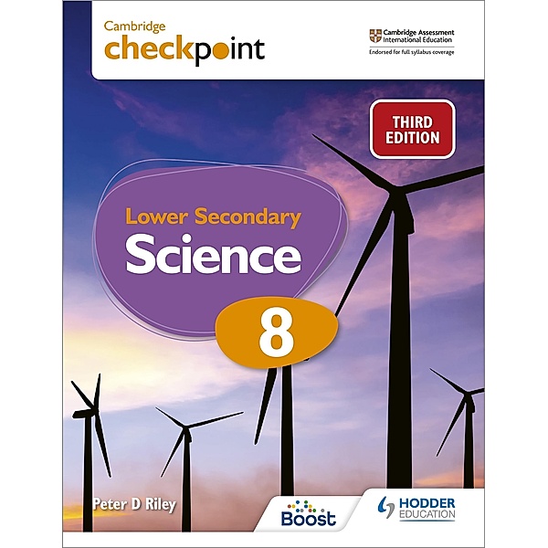 Cambridge Checkpoint Lower Secondary Science Student's Book 8, Peter Riley