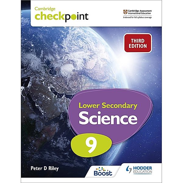 Cambridge Checkpoint Lower Secondary Science Student's Book 9, Peter Riley